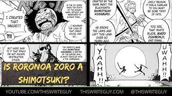 'Video thumbnail for Roronoa Zoro a Shimotsuki? | Zoro's Swords | Kozaburo | One Piece Theory'