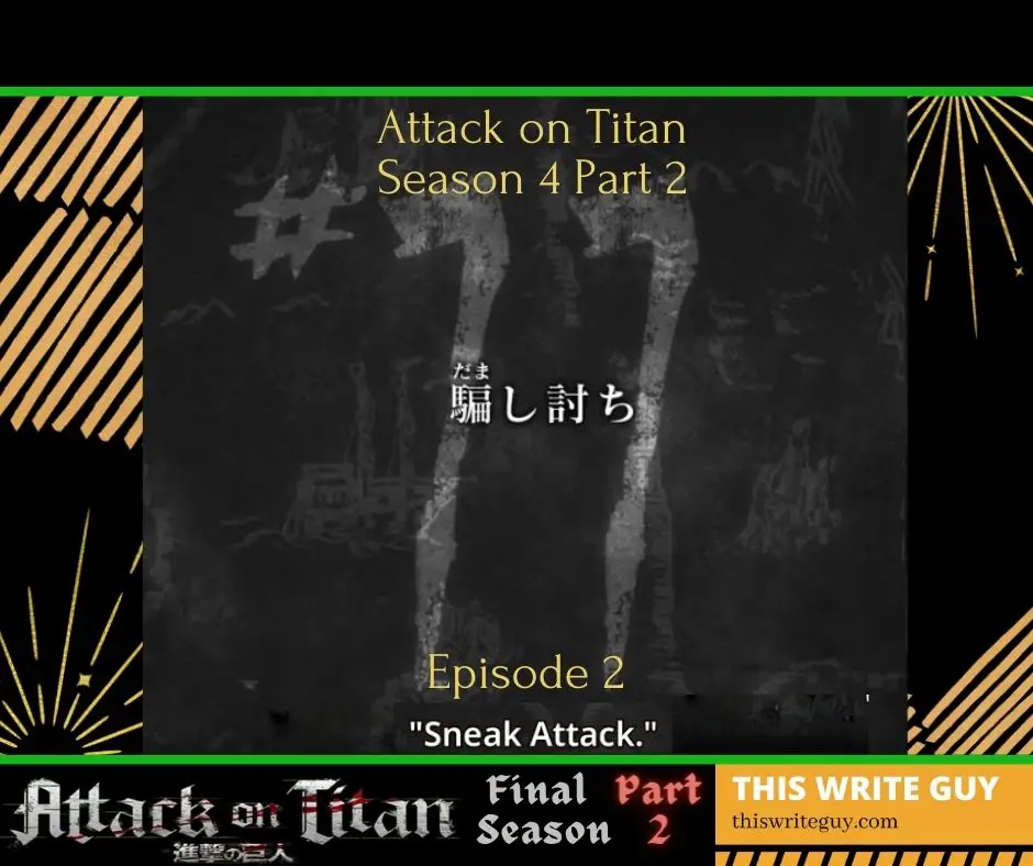 Attack On Titan Season 4 Part 2 Episode 2