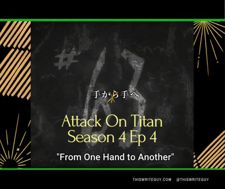Attack on Titan Season 4 Episode 4 Summary