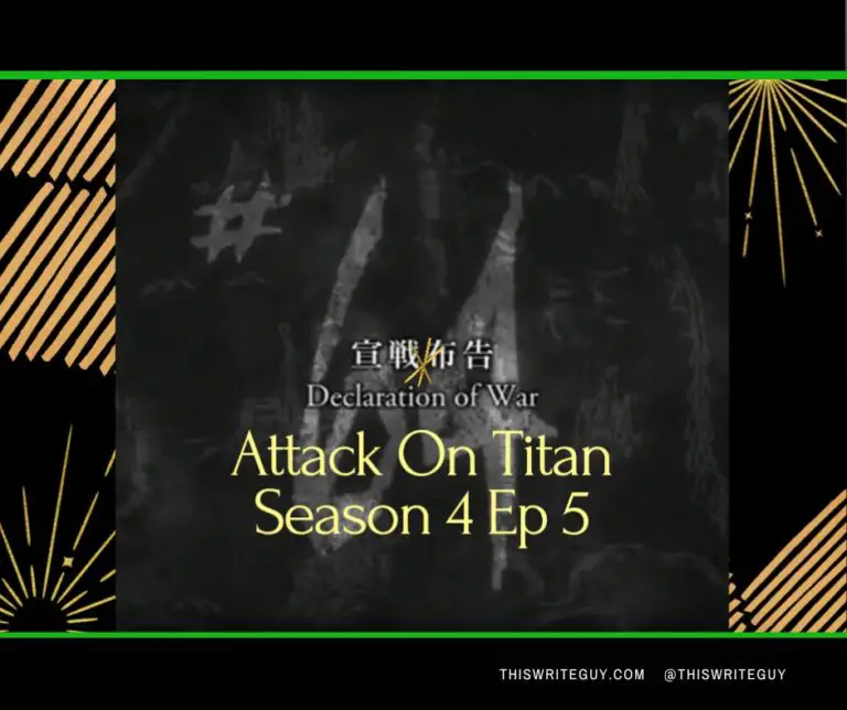 Attack on Titan Season 4 Episode 5 Summary