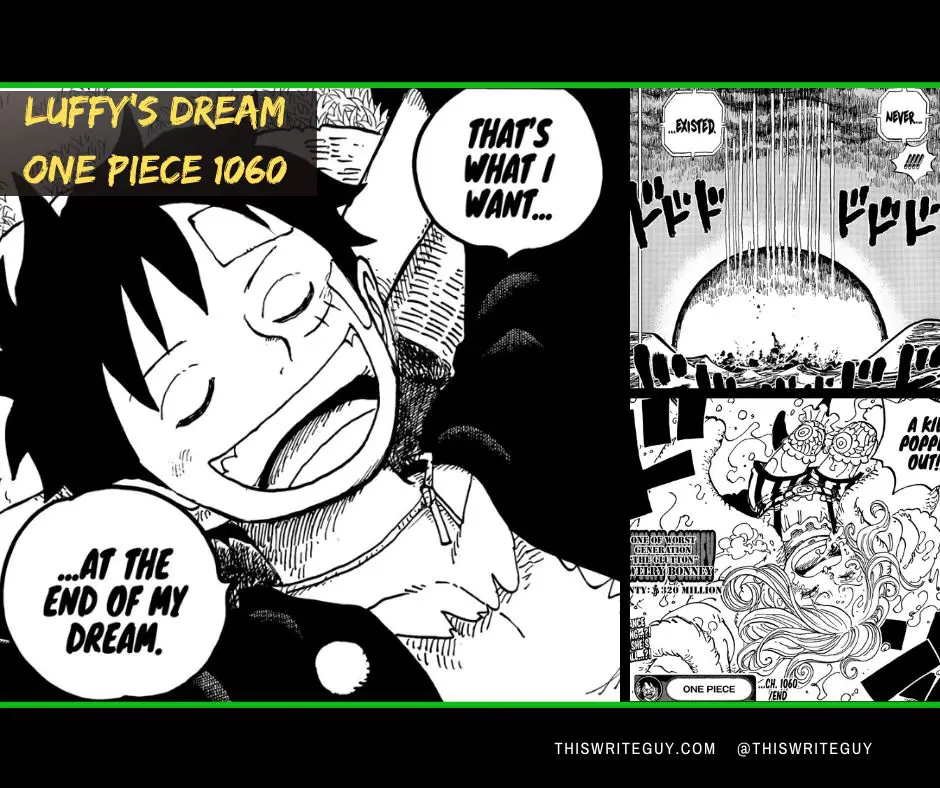 Luffy's Dream One Piece 1060